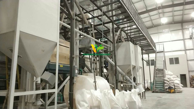 120T Lentil Peeling Line in Canada