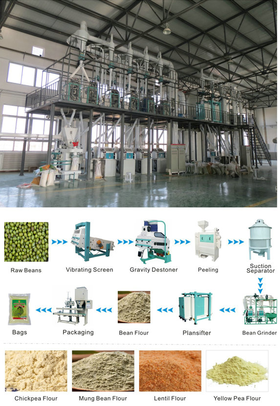 Soybean Peeling, Kernel Making, Grits and Flour Milling Plant