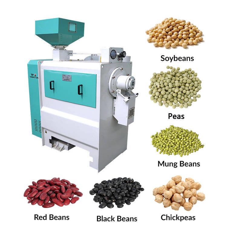 Automatic Red Lentil Dal Peeling Machine