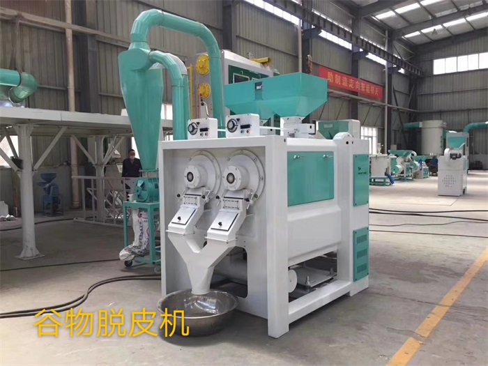 Barley peeling machine