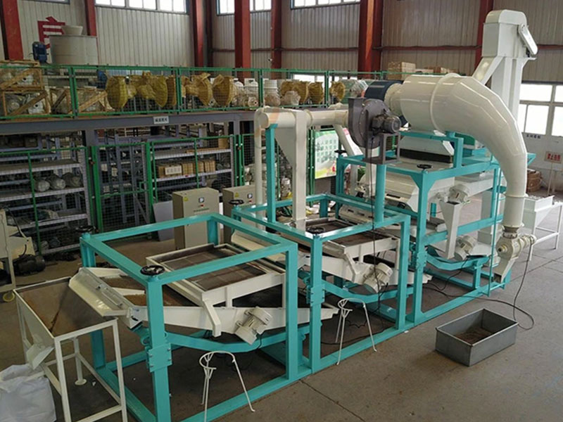 sunflower seeds dehulling and separating machine