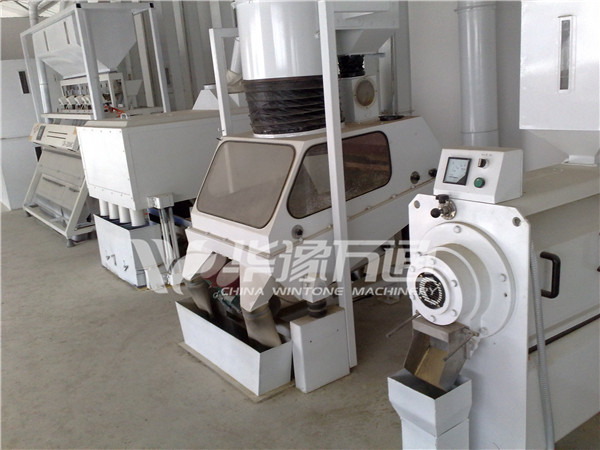 Millet processing machines