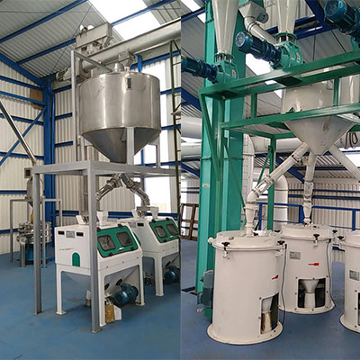 oat flakes production line